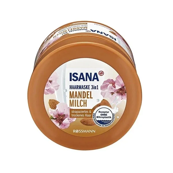 Isana Hair Mask 3 in 1 Almond Milk 250 ml