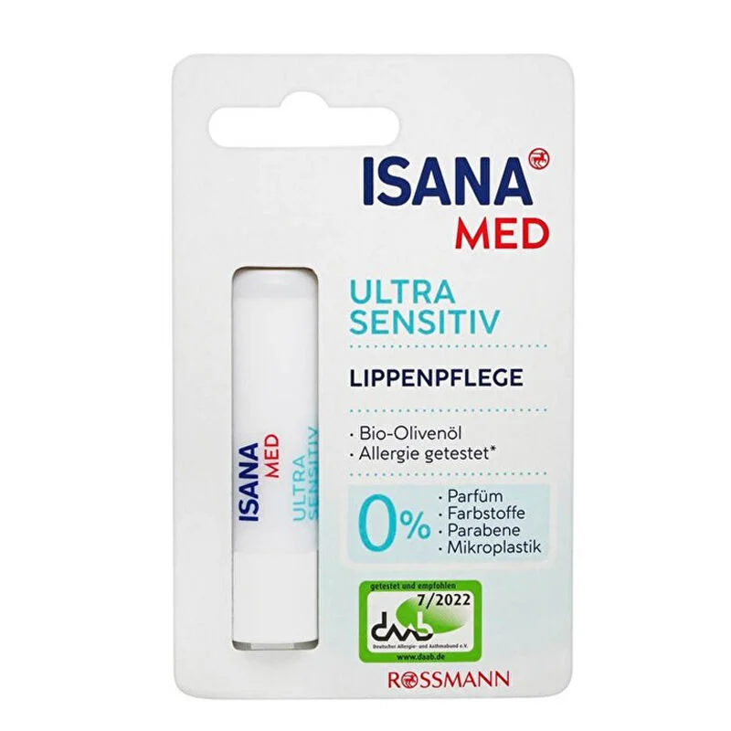 Isana Med Ultra Sensitive Lippenpflegestift - 4,5g