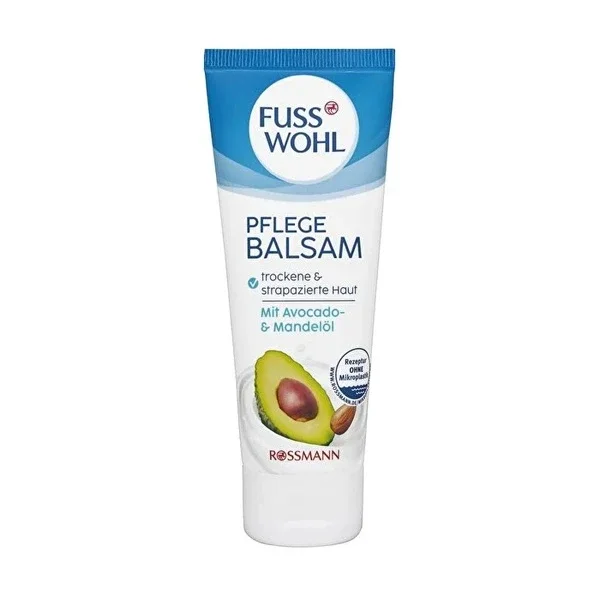 Fusswohl Foot Care Balsam Moisturizer for Dry & Cracked Skin 75 ml