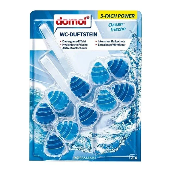 Domol WC Fragrance Toilet Block Ocean Freshness 110 gr