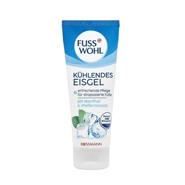 Fusswohl Refreshing Gel Menthol and Peppermint Oil 75 ml