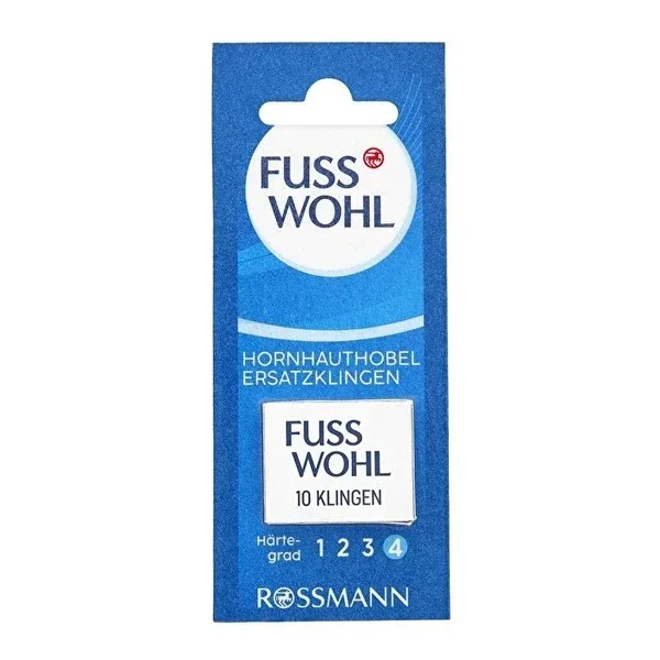 Fusswohl Heel File Spare Blade 10 pcs