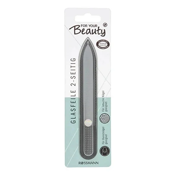 For Your Beauty Rasp Double Sided Glass 1 pcs