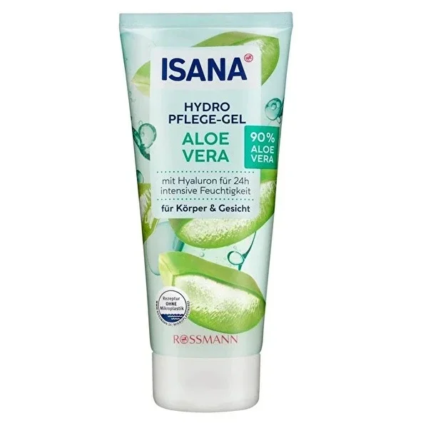 Isana Body and Face Care Gel Hydro-Aloe Vera 200 ml
