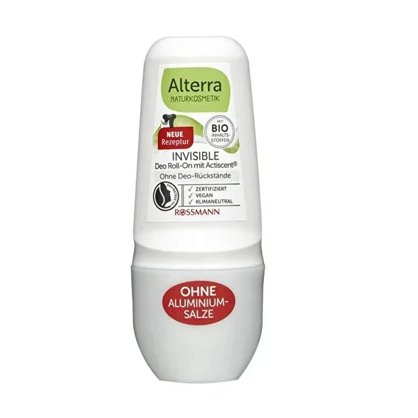 Alterra Invisible Deo Roll-On Natural Bamboo Extract 50 ml