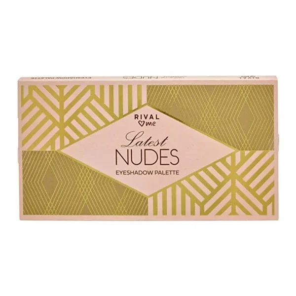 Rival Loves Me Eyeshadow Palette No:01 Latest Nudes 14 g