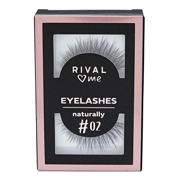 Rival Loves Me Natural Lightweight False Eyelashes with Glue