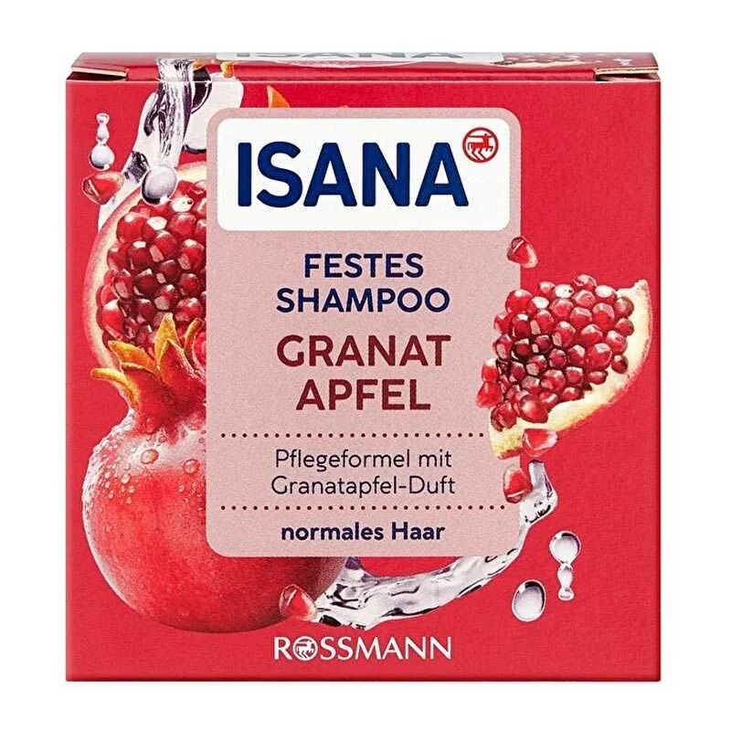 Твердый шампунь с гранатом 85 г от Isana
