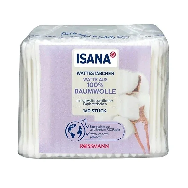 Isana Cotton Swabs 160pcs