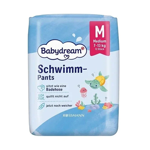 Babydream Swimsuit Diaper Small Size (7-13 kg) 12 pcs