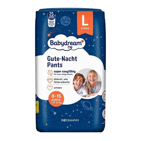 Babydream Training Diaper Pants L 10 pcs