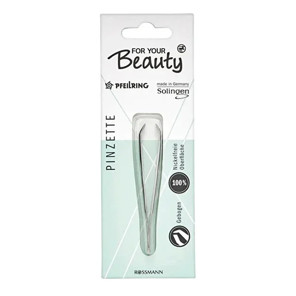 For Your Beauty Tweezers Curved 1 pcs