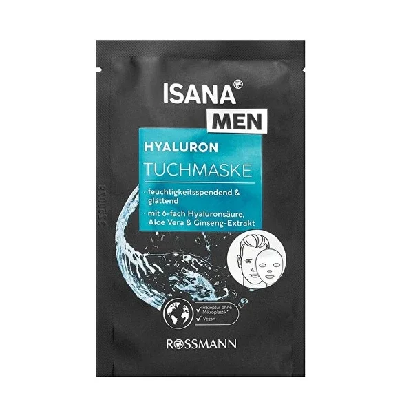 Isana Men Hydro Power Moisturizing Paper Mask For All Skin Types 1 pcs