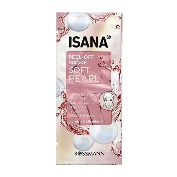 Isana Face Mask Peel Off Pink Pearl 2x8 ml