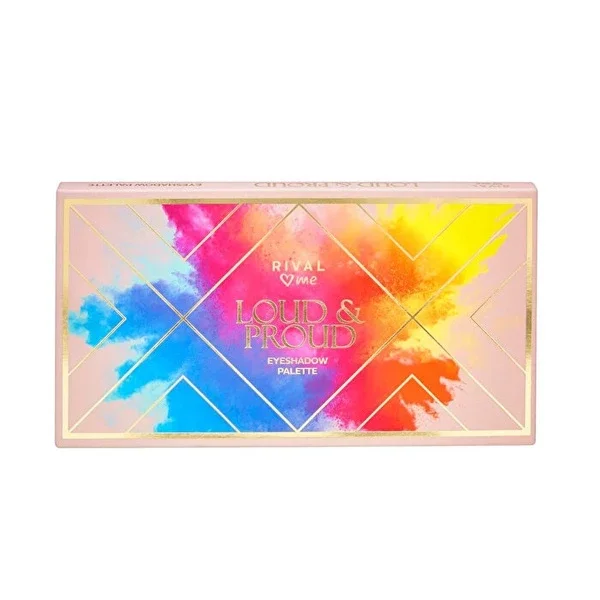 Rival Loves Me Eyeshadow Palette Loud and Proud 14 g