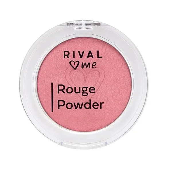 Rival Loves Me Blush Rouge Powder No.08 Glamorous Rose 1 pcs