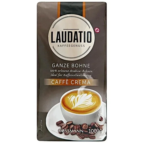 Laudatio Whole Coffee Bean Cafe Crema 1000 gr