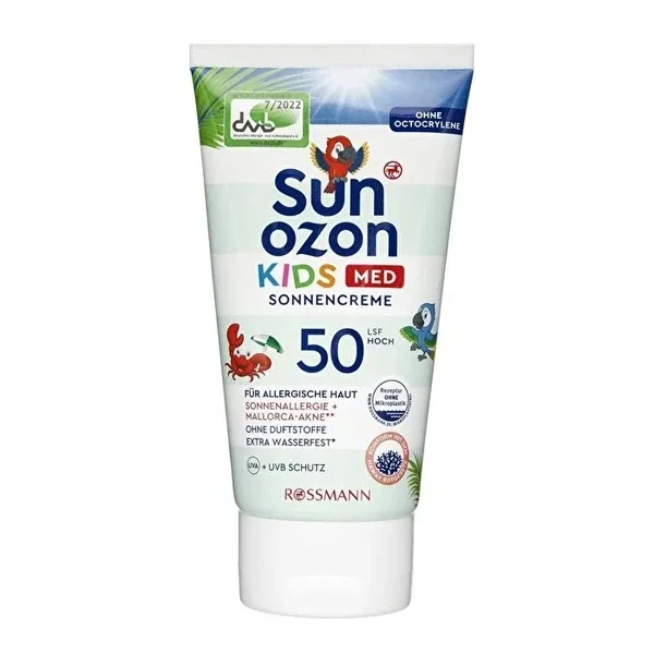 Sunozon MED Children's Sunscreen Cream 50SPF Sensitive Skin 150 ml