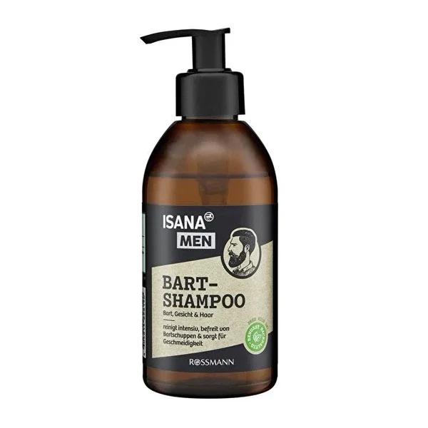 Isana Men Beard Care Shampoo Premium For All Skin Types 250 ml