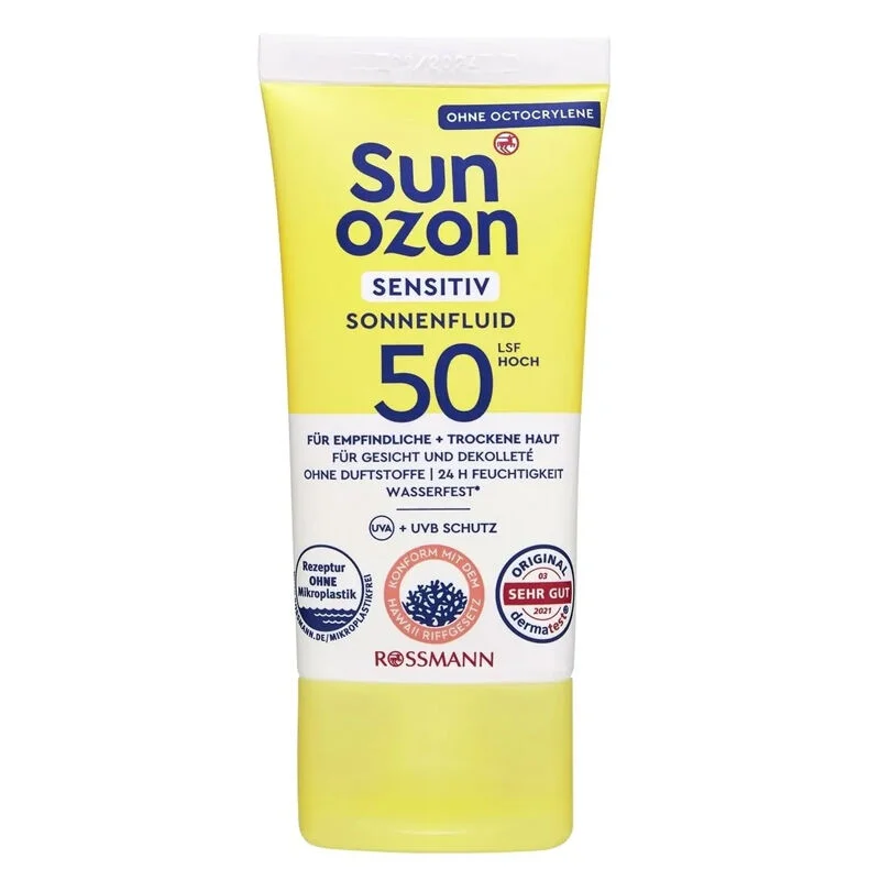 SunOzon Sensitiv Sonnencreme SPF 50 - 50 ml