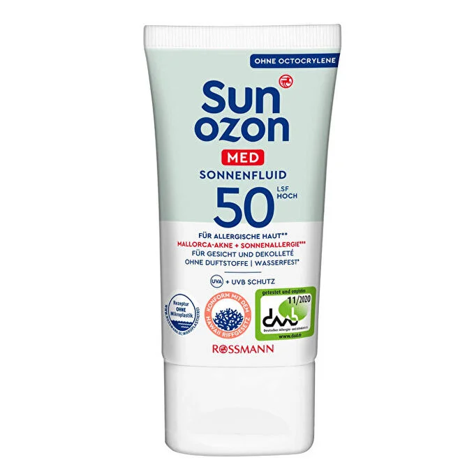 Солнцезащитный крем для лица Sunozon Med SPF 50 50 мл