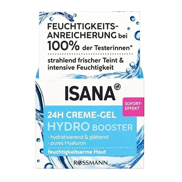Isana Hydro Booster Moisturizing Gel Cream, Intensive Care 50 ml