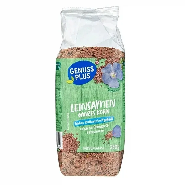 Genuss Plus بذور الكتان جينيوس بلس 250 غرام