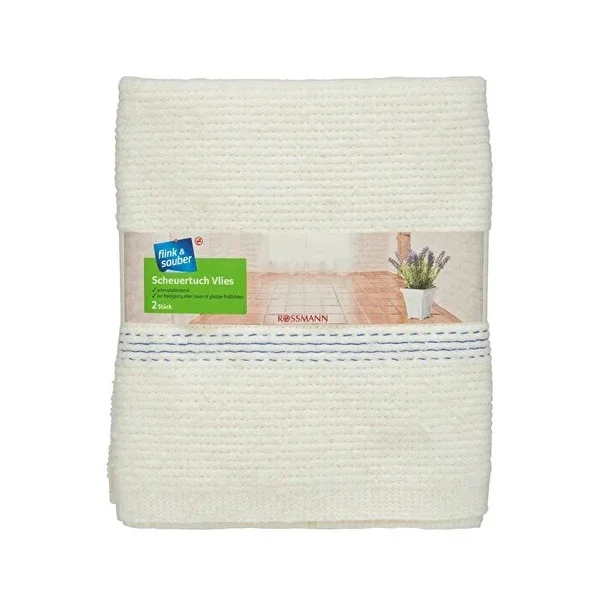 Flink & Sauber Floor Cloth for Difficult Grounds Non-Woven Fabric 50x60 cm