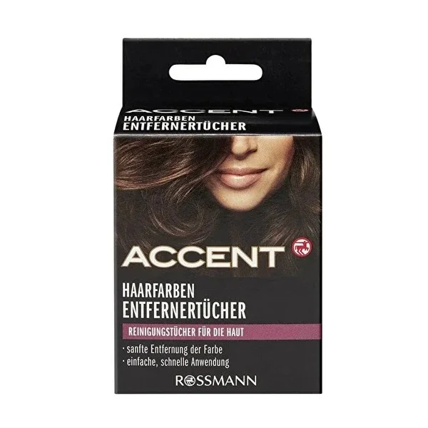 Accent Hair Dye Remover Wipes 6 Pack
