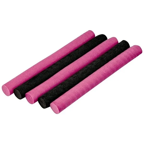 For Your Beauty Curler 13 mm Size Bendable 15 cm Long Colorful Sponge 5 pcs