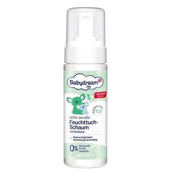 Babydream Wet Wipe Foam Extra Sensitive 150 ml