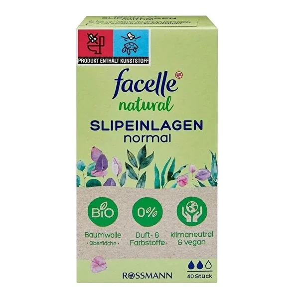 Facelle Natural Daily Pads Normal 40 Pcs 1 pcs