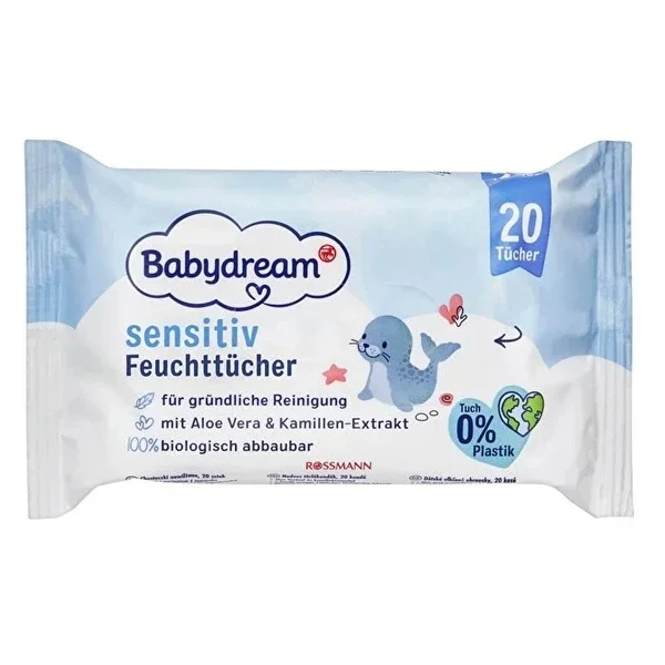Babydream Wet Wipes 20 pcs 1 pcs