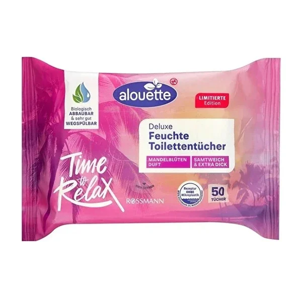 Alouette Wet Toilet Paper Time To Relax 50's