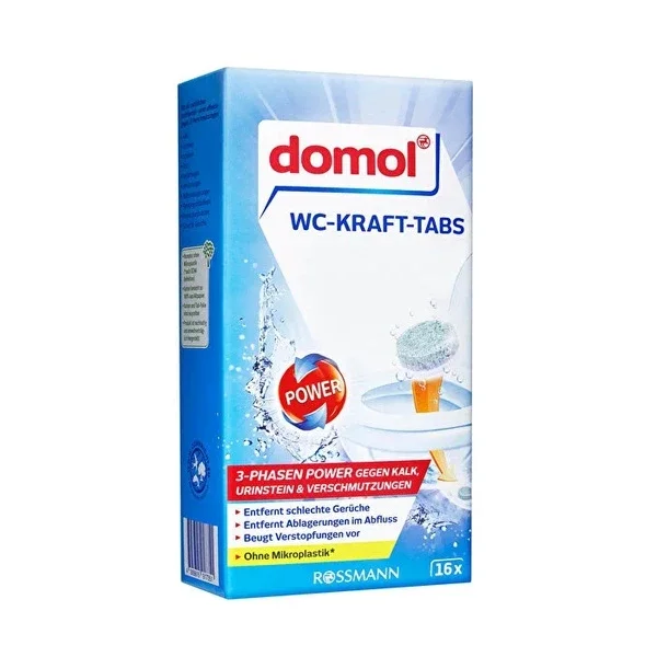 Domol Toilet Cleaning Tablet 16x20gr