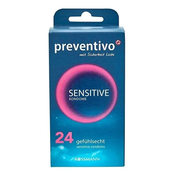 Preventivo Condom Sensitive 24 Pack