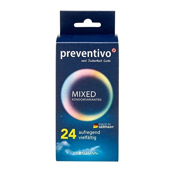 Preventivo Condom Mix 24 Pack