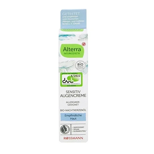 Alterra Eye Cream Unscented 15 ml