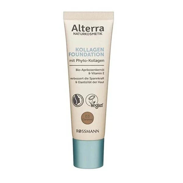 Alterra Collagen Foundation No.03 Caramel 30 ml