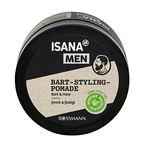 Isana Men Beard Care Pomade with Argan and Canola Oil 50 ml