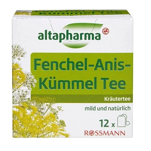 Altapharma Fennel Anise Cumin Tea Fennel Anise Cumin 12 pcs