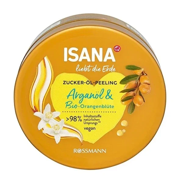Isana Body Peeling Love Nature Argan Oil 230 gr