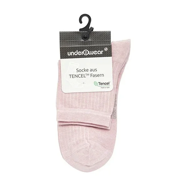 Lenzing Pink Short Socks - Breathable, Comfortable Fit