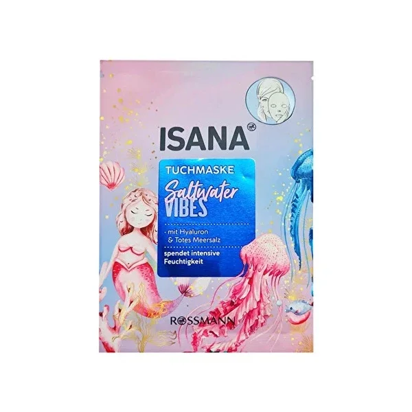 Isana Starfish Sheet Mask with Hyaluronic Acid & Sea Salt