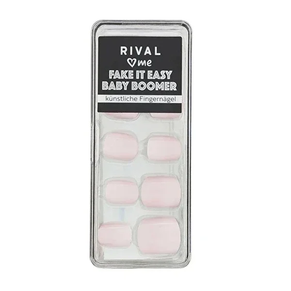 Rival Loves Me False Nails No.02 Baby Boomer Fake It Easy 24 pcs