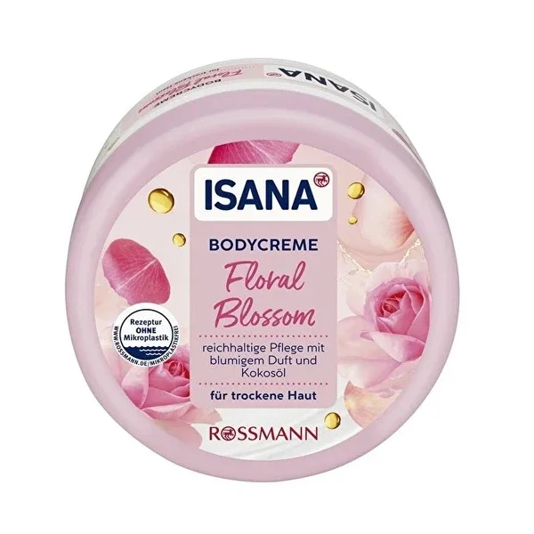Isana Body Cream Jar Floral Blossom 500 ml