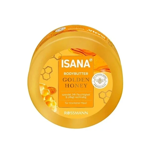 Isana Golden Honey Moisturizing Body Cream 250ml