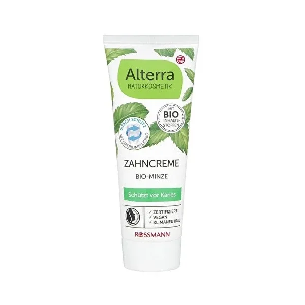 Alterra Toothpaste Organic Mint 5 Times Effective 75 ml