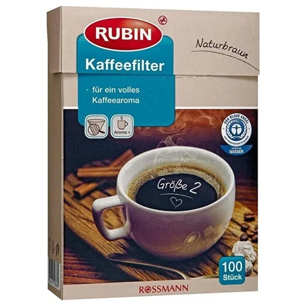 Rubin Coffee Filter No:2 100 pcs 100 pcs