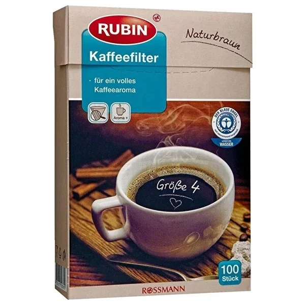 Rubin Coffee Filter No:4 100 pcs 100 pcs